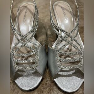 Caparros Dressy Silver Heels